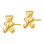 Made in Italy 14K Gold 11mm Stud Earrings