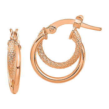 JCPenney Rose Gold Earrings