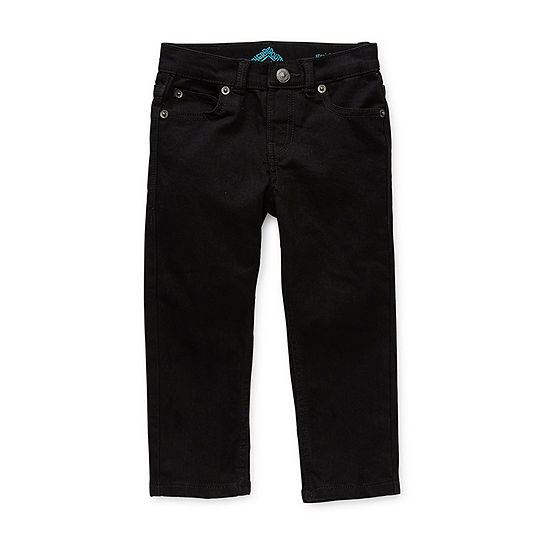 Thereabouts Little & Big Boys Adaptive Adjustable Waist Stretch Straight Leg Jean
