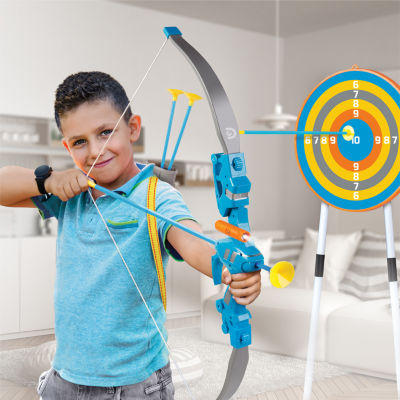 Discovery Kids Bullseye Outdoor Archery Set with LED Target, Color