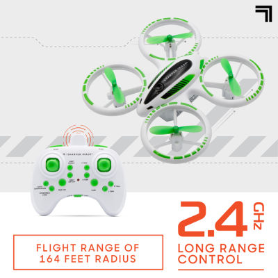 Sharper Image 2.4GHz RC Glow Up Stunt Drone with LED Lights