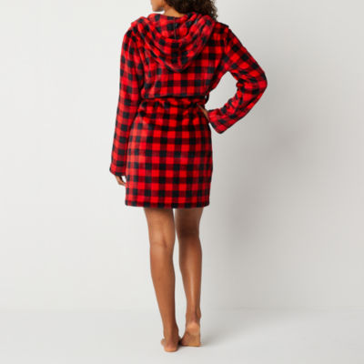 Sleep Chic Womens Long Sleeve Mid Length Robe