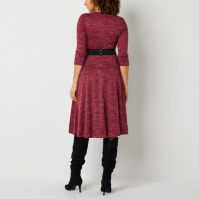 Danny and nicole clearance fit and flare dress