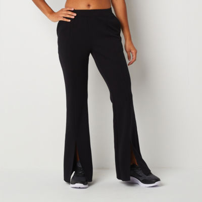 Sports Illustrated Womens Mid Rise Flare Pull-On Pants
