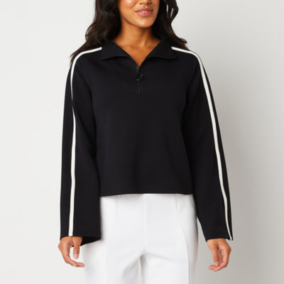 Sports Illustrated Womens Long Sleeve Quarter-Zip Pullover