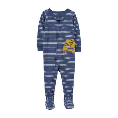 Carters boys hot sale footed pajamas