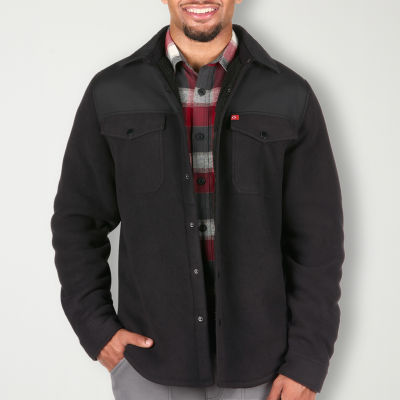 Flannel Shirt Jacket with Sherpa Fleece Lining & Collar – The American  Outdoorsman