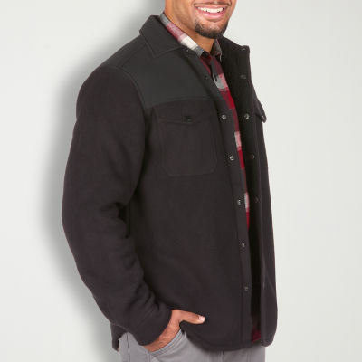 Polar Fleece-Lined Flannel Shirt Jacket – The American Outdoorsman