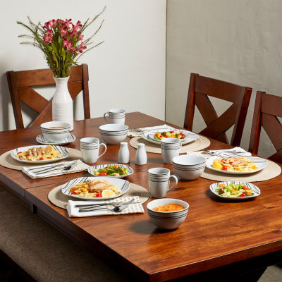 Tabletops Gallery® Justin 16-pc. Dinnerware Set