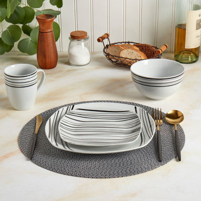 Tabletops Gallery® Justin 16-pc. Dinnerware Set