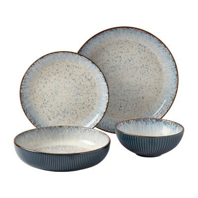 Tabletops Unlimited Jura 16-pc. Stoneware Dinnerware Set