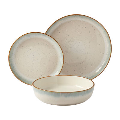 Tabletops Unlimited Hanover Sea 12-pc. Stoneware Dinnerware Set