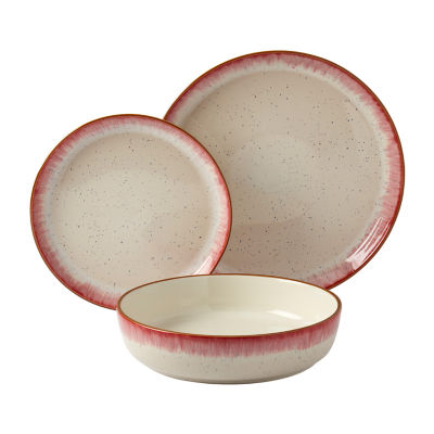 Tabletops Unlimited Hanover Berry 12-pc. Stoneware Dinnerware Set