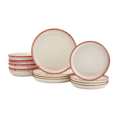 Tabletops Unlimited Hanover Berry 12-pc. Stoneware Dinnerware Set
