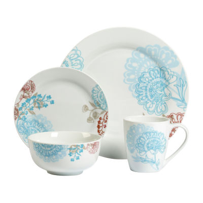 Tabletops Unlimited Emma 16-pc. Porcelain Dinnerware Set