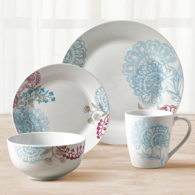 Tabletops Unlimited Emma 16-pc. Porcelain Dinnerware Set