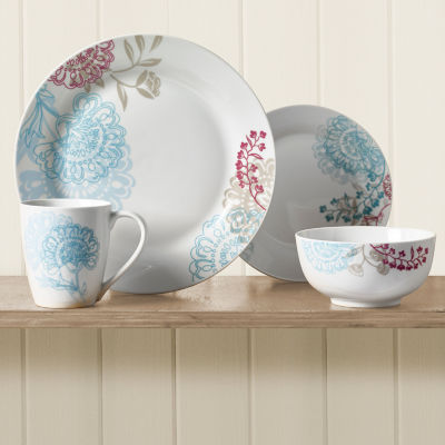 Tabletops Unlimited Emma 16-pc. Porcelain Dinnerware Set