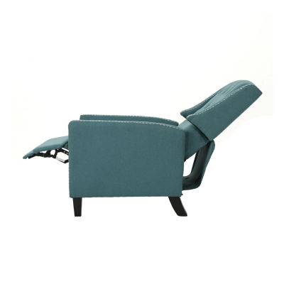 Tufted Track-Arm Recliner