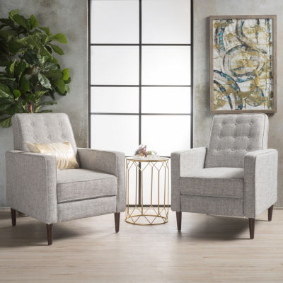 2-pc. Tufted Track-Arm Recliner