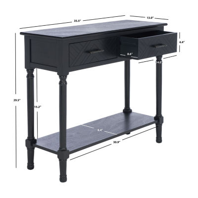 Peyton 2-Drawer Storage Console Table