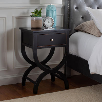 Maxine 1 Drawer Storage End Table