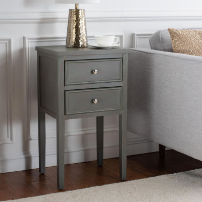 Toby 2 Drawer Storage End Table