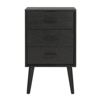 Pomona 3 Drawer Storage End Table