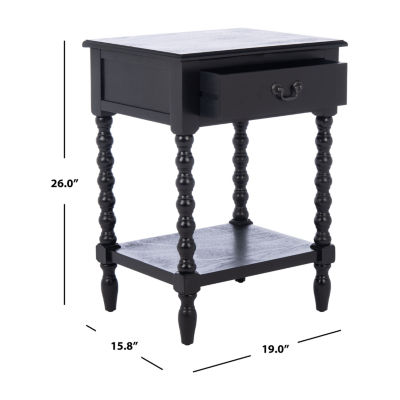 Athena 1-Drawer Storage End Table