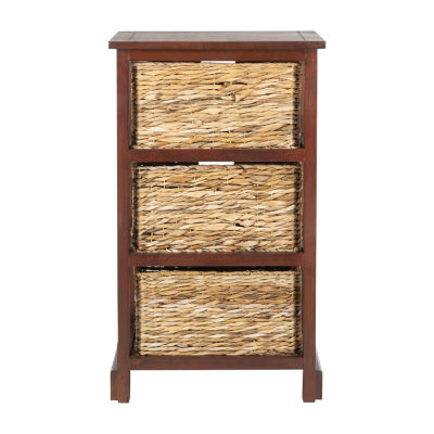 Halle 3-Drawer Storage End Table