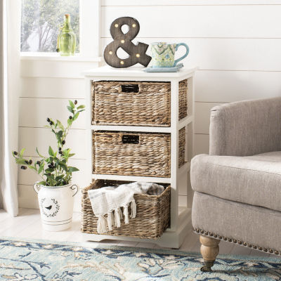 Safavieh Halle Storage 3-Drawer End Table