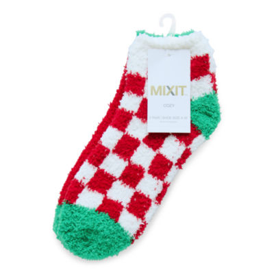 Mixit Cozy Womens 2 Pair Low Cut Socks