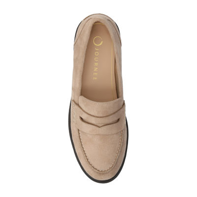 Journee Collection Brooks Womens Moc Closed Toe Loafers