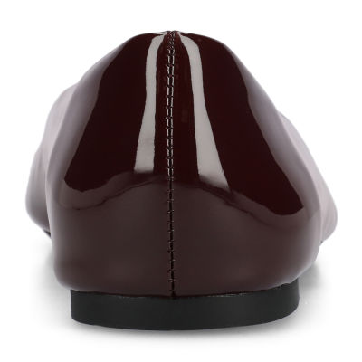 Journee Collection Womens Square Ballet Flats