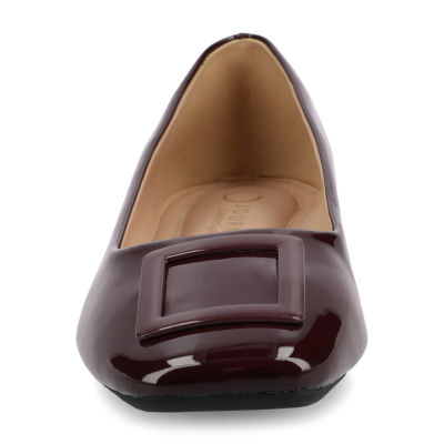 Journee Collection Womens Square Ballet Flats