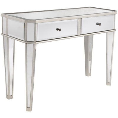 Allyson Mirrored Console TableJCPenney, Color Silver