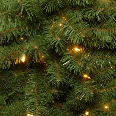 National Tree Co. Kincaid Spruce 4 Foot Pre-Lit Spruce Christmas Tree