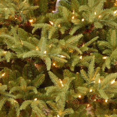 National Tree Co. Frasier Grande Hinged 9 Foot Pre-Lit Christmas Tree