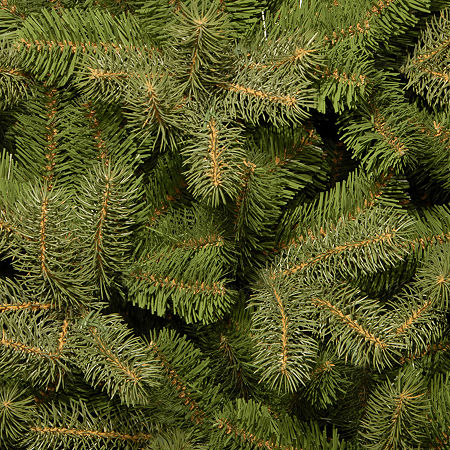 National Tree Co. Feel-Real Downswept Douglas Fir Hinged 7 Foot Fir Christmas Tree, One Size, Green