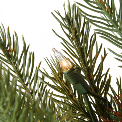 National Tree Co. Nordic Spruce 3 Foot Pre-Lit Spruce Christmas Tree