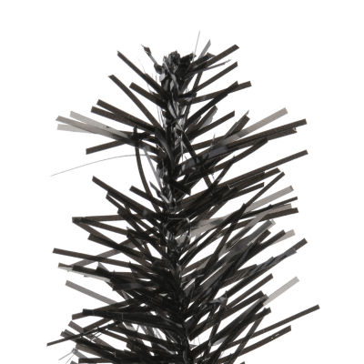 National Tree Co. Black Tinsel 3 Foot Christmas Tree