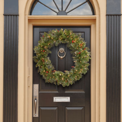 National Tree Co. Crestwood Spruce Indoor Outdoor Christmas Wreath