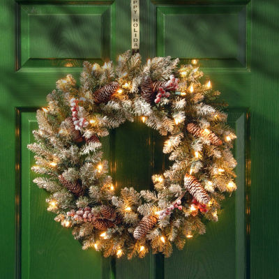 National Tree Co. Dunhill Fir Indoor Outdoor Christmas Wreath