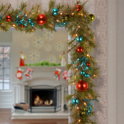 National Tree Co. Retro Indoor Outdoor Christmas Garland