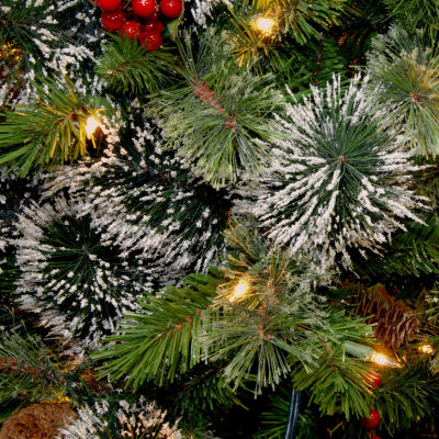 National Tree Co. Berries And Pinecones Wintry Pine Wreath