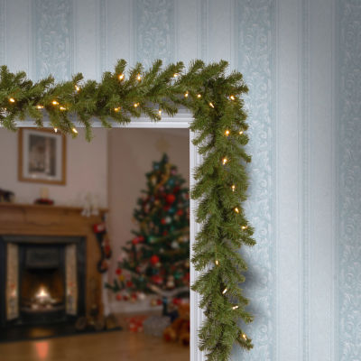 National Tree Co. North Valley Spruce Indoor Outdoor Christmas Garland