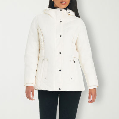 Liz claiborne water resistant heavyweight best sale puffer jacket