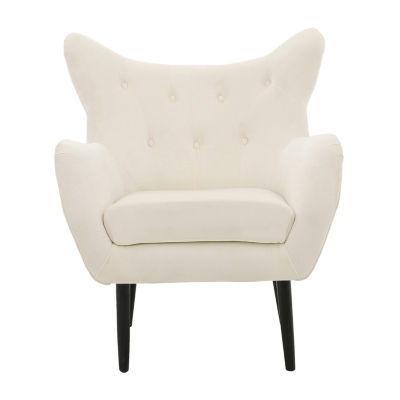 Seigfried Tufted Wingback Chair