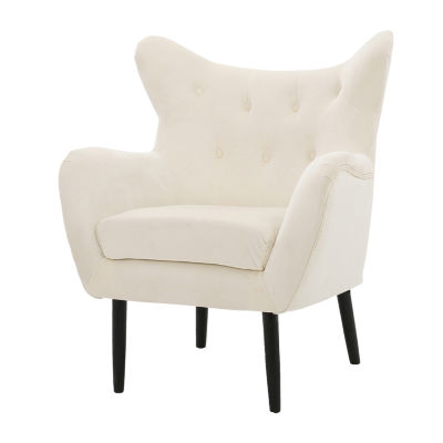 Seigfried Tufted Wingback Chair