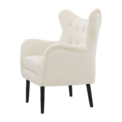 Seigfried Tufted Wingback Chair