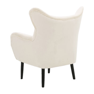 Seigfried Tufted Wingback Chair